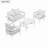Armantine 4 Piece Iron Sofa Seating Group With Cushions-517092476