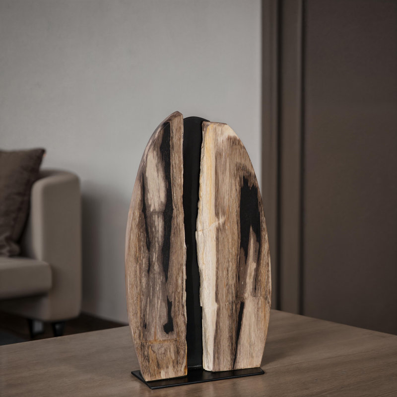 Petrified Fracture Table Top Sculpture, Mixed