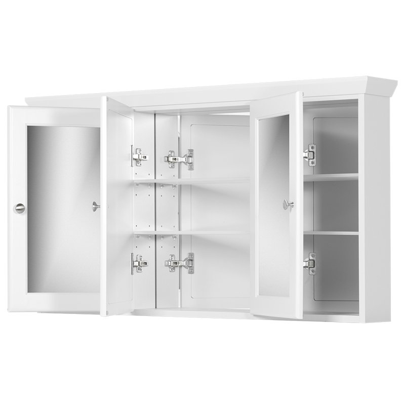 Armoire à pharmacie à fixation murale Simplicity, Blanc satiné