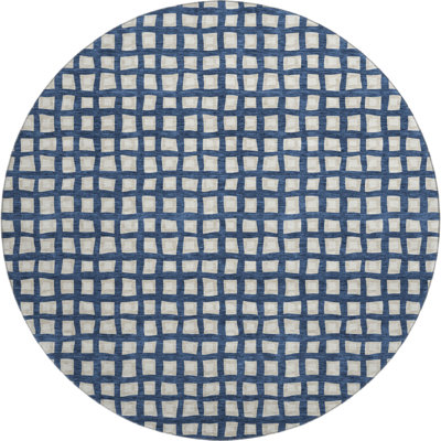Premium Machine Washable Parramatta Blue Rug