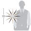 Horloge murale 24,5 pouces Donaway-378442652
