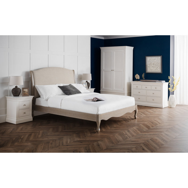Dial 50cm W Bedside Table, White