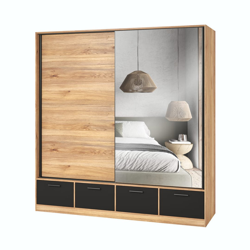 Blaikley Manufactured Wood Wardrobe