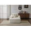 Chaise longue avec 3 coussins décoratifs et accoudoirs larges-2072613792