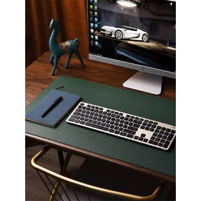 Kaleob Leather / Faux Leather Desk Pad