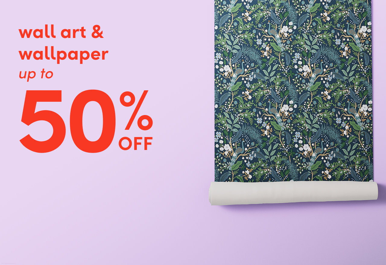 wall art & wallpaper sale