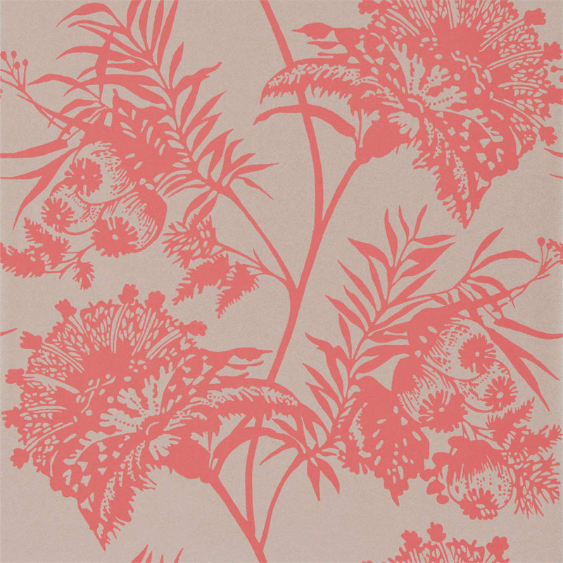 Bavero 10.05m x 68.6cm Wallpaper Roll, Coral