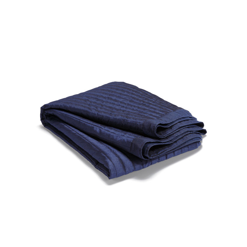 Iconium Polyester Solid Colour Bedspread, Navy, 180 x 270 cm Bedspread