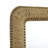 Cal Solid Wood Rectangle Wall Mirror
