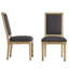 Chaise d'appoint rembourrée en lin Hildemar H 20,5 po-1045410042-1001641241