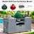 Outdoor Kitchen Island With Stainless Steel Top, 1 Drawer, Storage Shelves, Sturdy Spice Rack, Paper Towel Rack, 5 S-hook Hangers, And A Bottle Opener-858196583