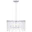 Ambermarie 5-Light Polished Chrome Pendant Light