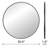 Round Metal Frame Wall Accent Mirror-1648483542-1648483543