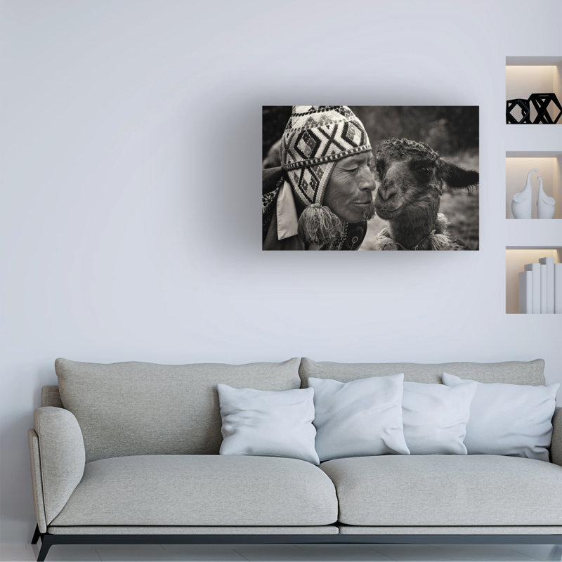 Art sur toile Jaap Koer, H 12 po x l 19 po