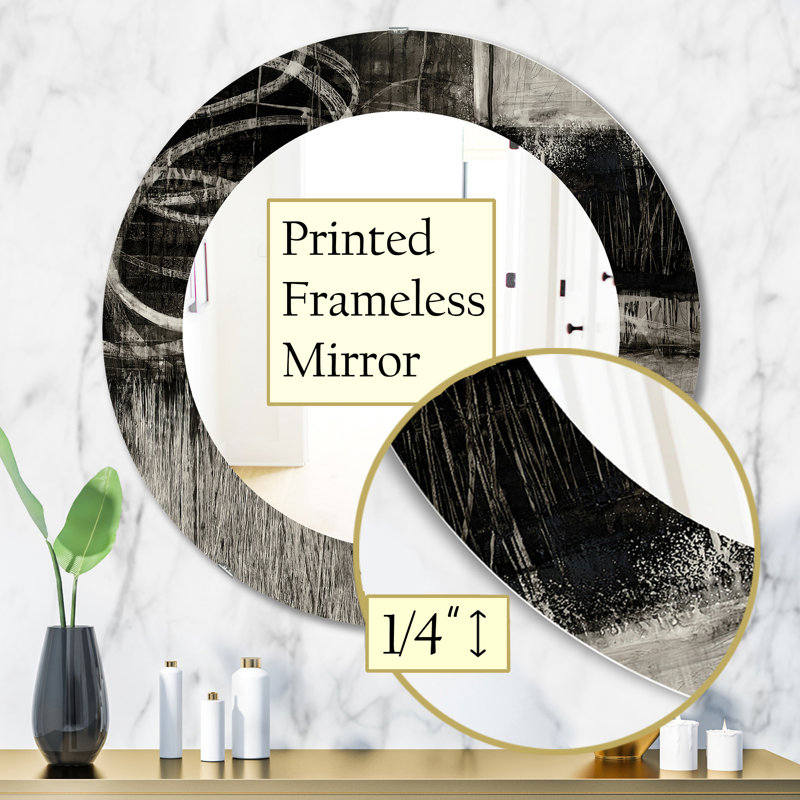 Miroir décoratif A, H 31,5 po x l po