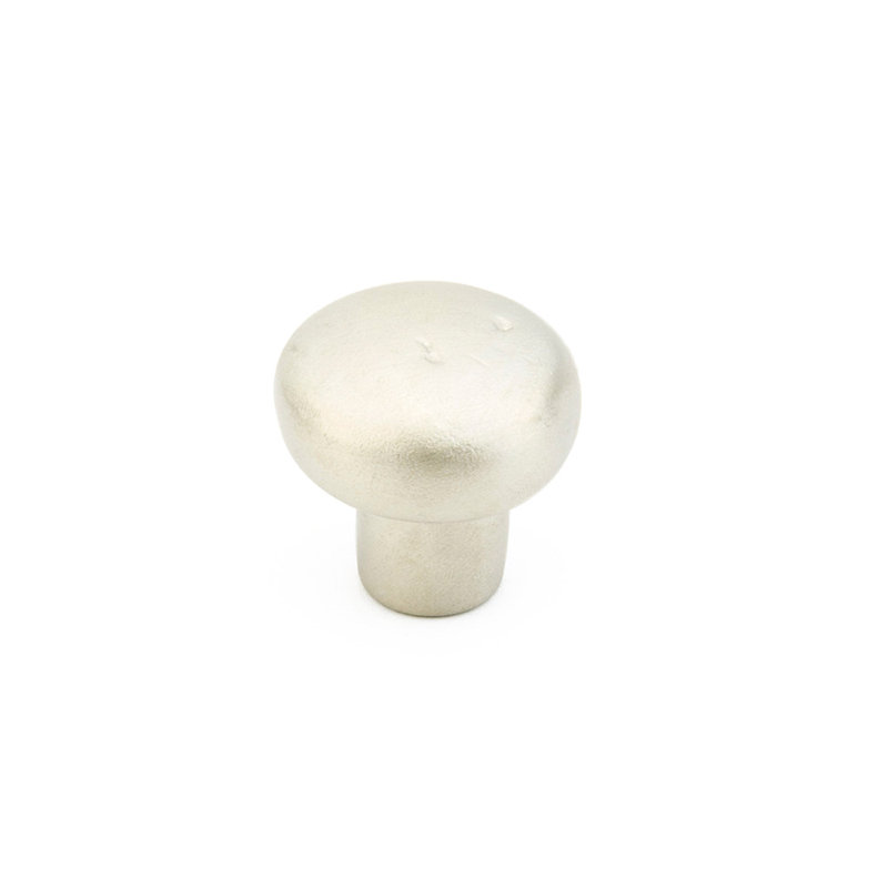 Bronze Round Knob, Antique Silver