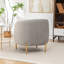 Chaise d'appoint rembourrée Edward-745371519