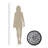 Asya Round Mirror