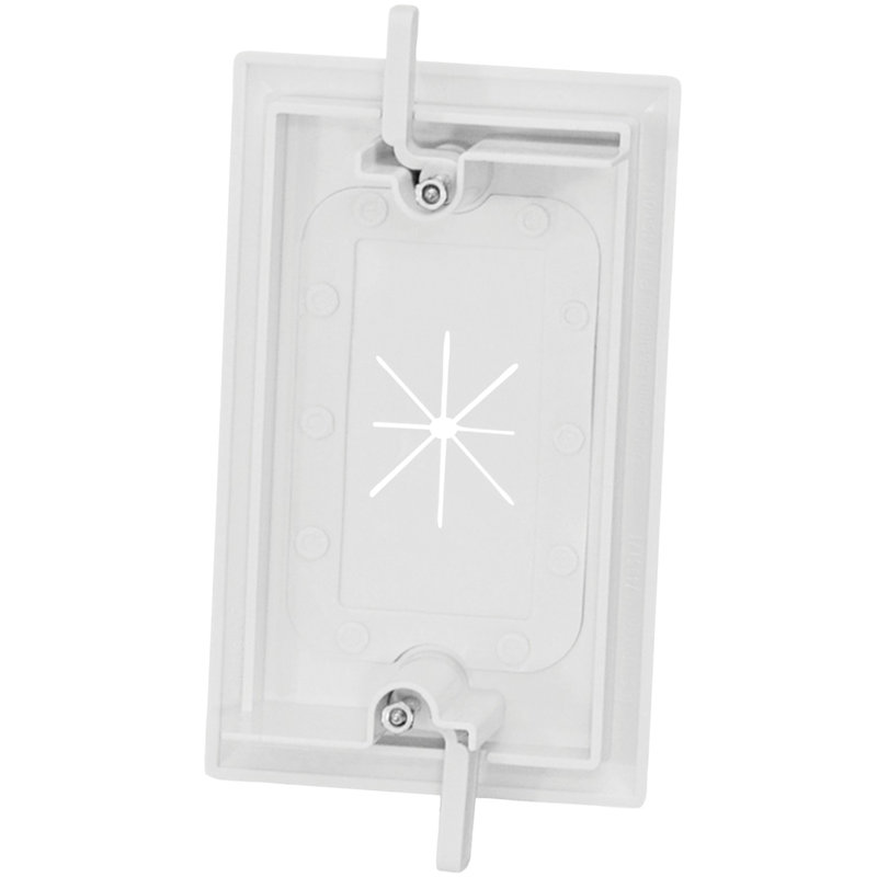 DataComm Cable Organizer, White