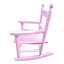 Chaise à bascule Pink's