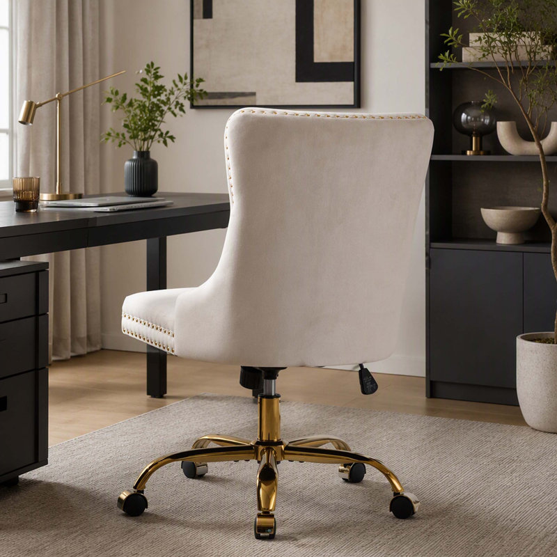 Chaise de bureau Modern, Beige