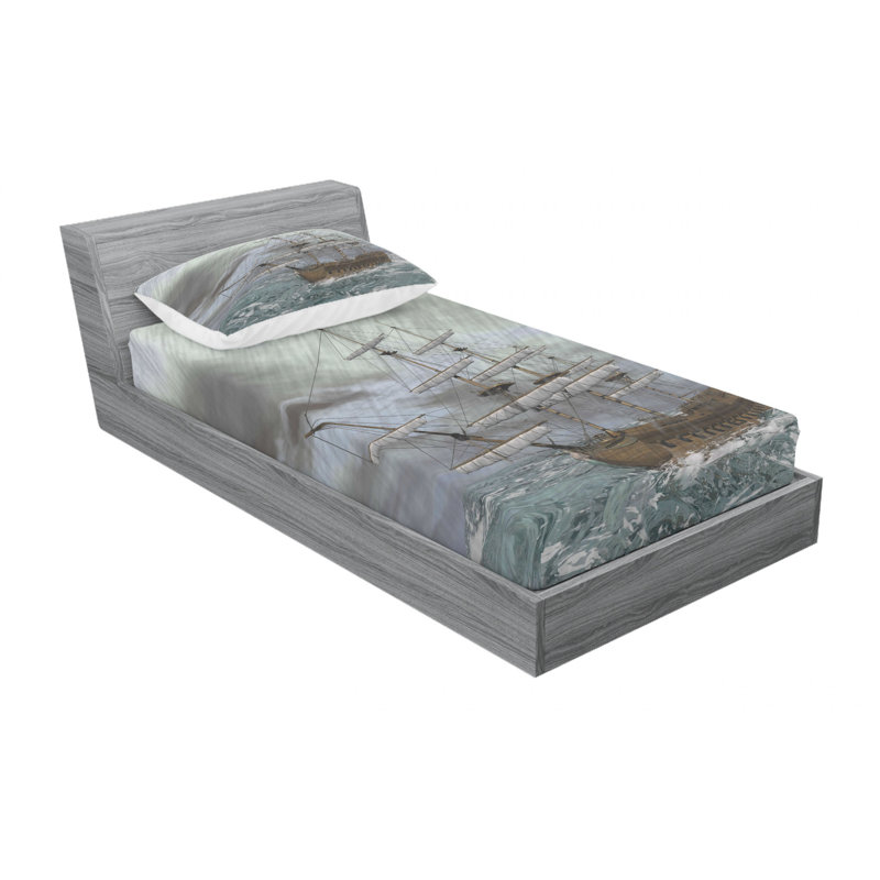 Microfiber Sheet Set, Twin XL Sheet Set with Fitted Sheet