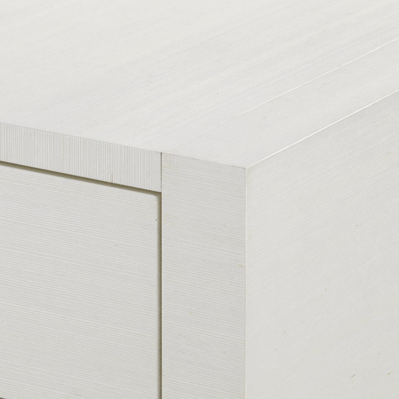 Camden 3-Drawer Side Table, Sand White
