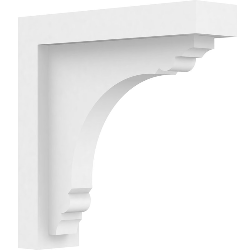 Support Standard Warren Architectural Grade PVC, H 8 po x l 2 po x p 8 po