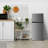 Magic Chef 4.5-cu. ft. Mini Refrigerator with Freezer in Platinum Steel-122503471
