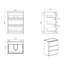 Meuble-lavabo sur pied simple Rosemont-935588593-935588606