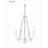 Anquetta 8 - Light Dimmable Empire Chandelier