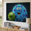 Reproduction d'art sur toile, "Mon premier monstre"-191831713