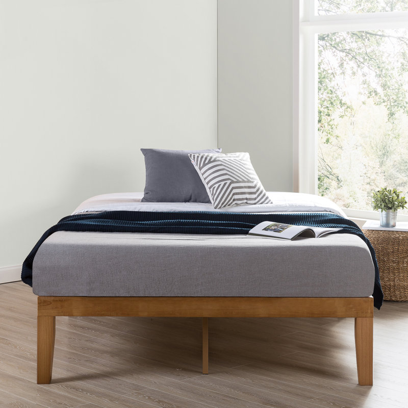 Kizer Contemporary Solid Wood Platform Bed | Wayfair