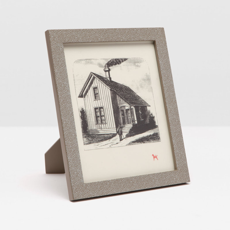 Bressa Picture Frame, 8" x 10", Cappucino