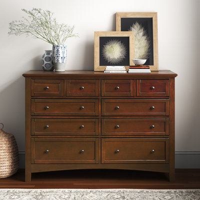 Yaovi 8 Drawer 60" W Double Dresser by Lark Manor