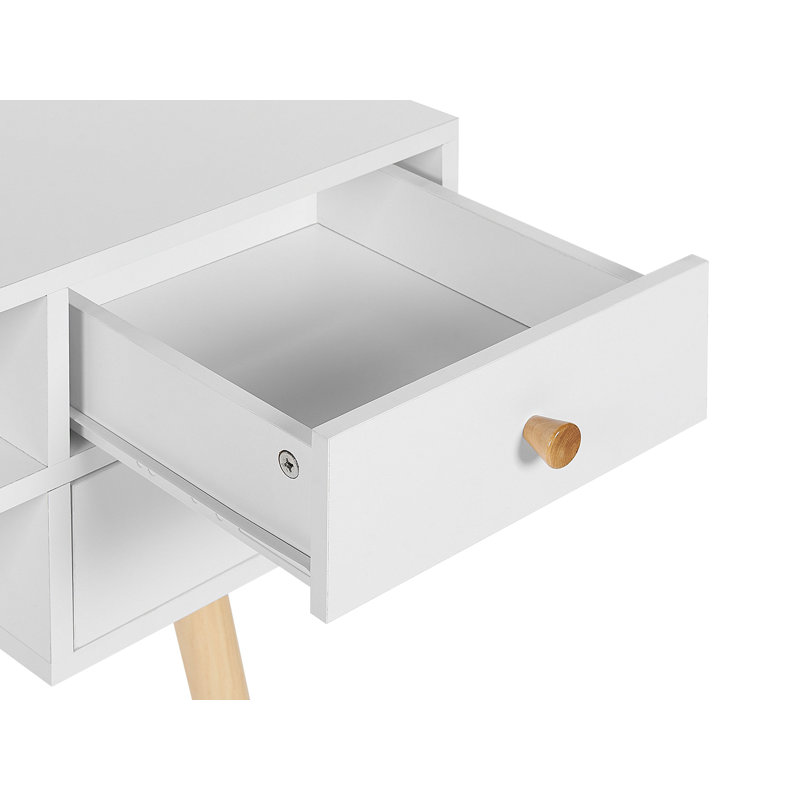 Axton Solid Wood Base Computer Desk