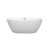 Matte White/Brushed Nickel