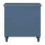 Table de chevet 28 po en bois de pin avec 3 tiroirs et rails coulissants lisses, armoire de chevet simple avec poignée en métal-338215744