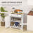 Storage Cabinet with 2 Drawers, Doors and Adjustable Shelf-2081903654