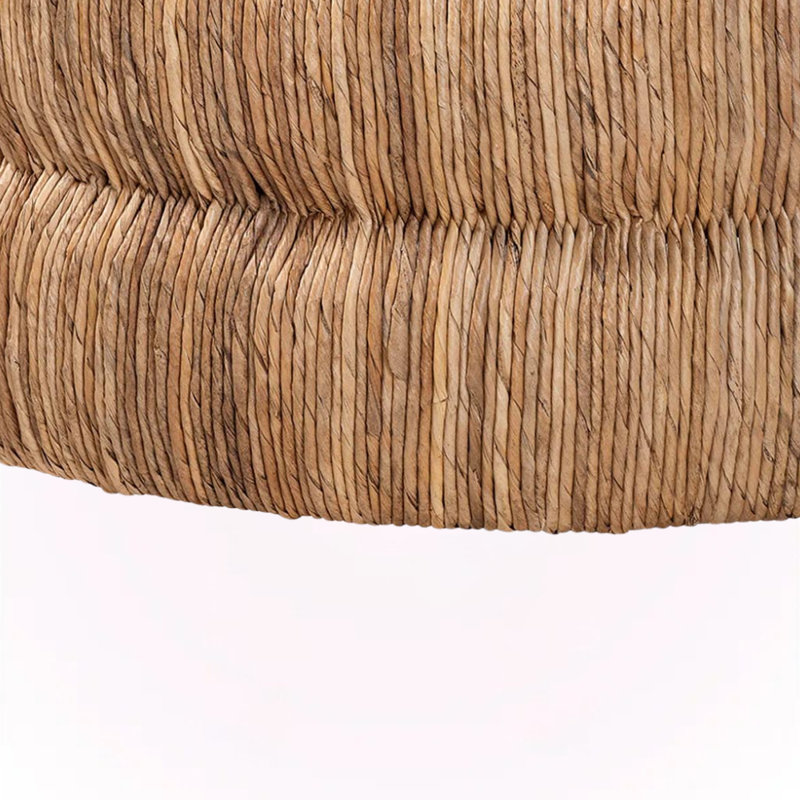 Table basse Golda Natural Seagrass and Rattan