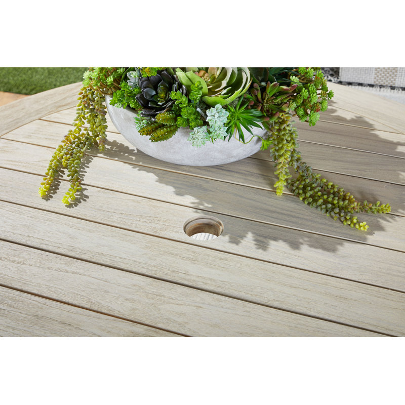 Henrietta 53.75'' Teak Outdoor Dining Table