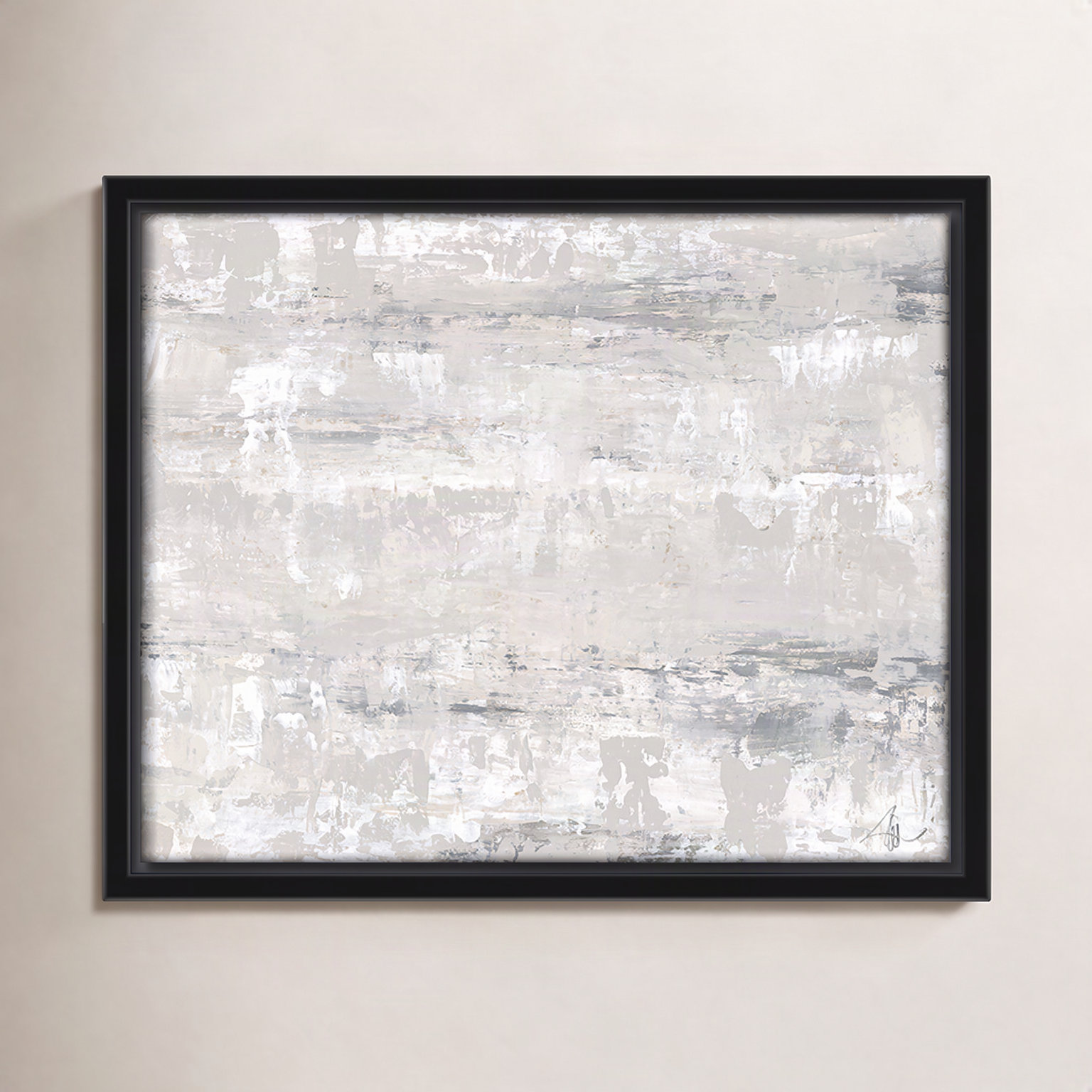 Tryston "Desert Winds" Print by Filippo Ioco, 9.5" H x 11.5" W x 2" D, Black Framed Canvas