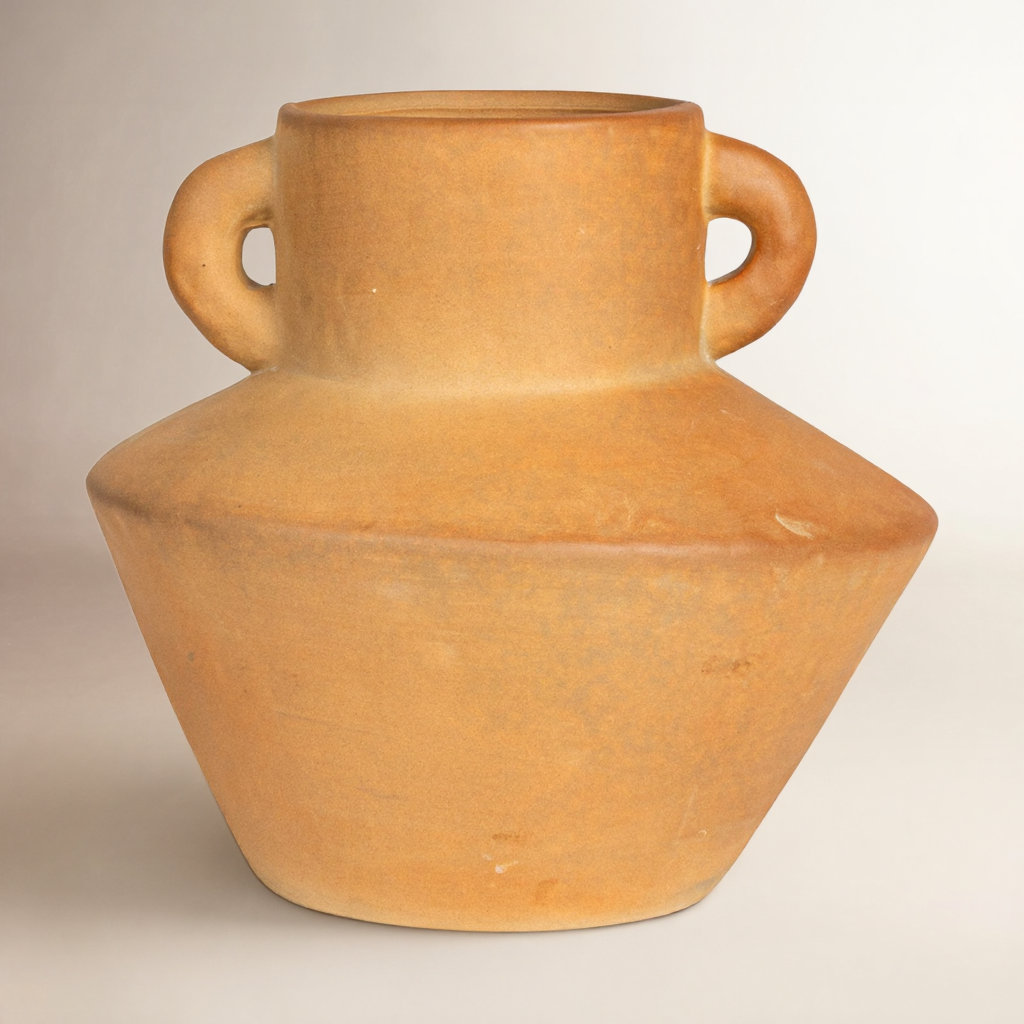 8.25'' Stoneware Table Vase, Natural