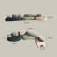 Ensemble de salon en tissu Cobblestone