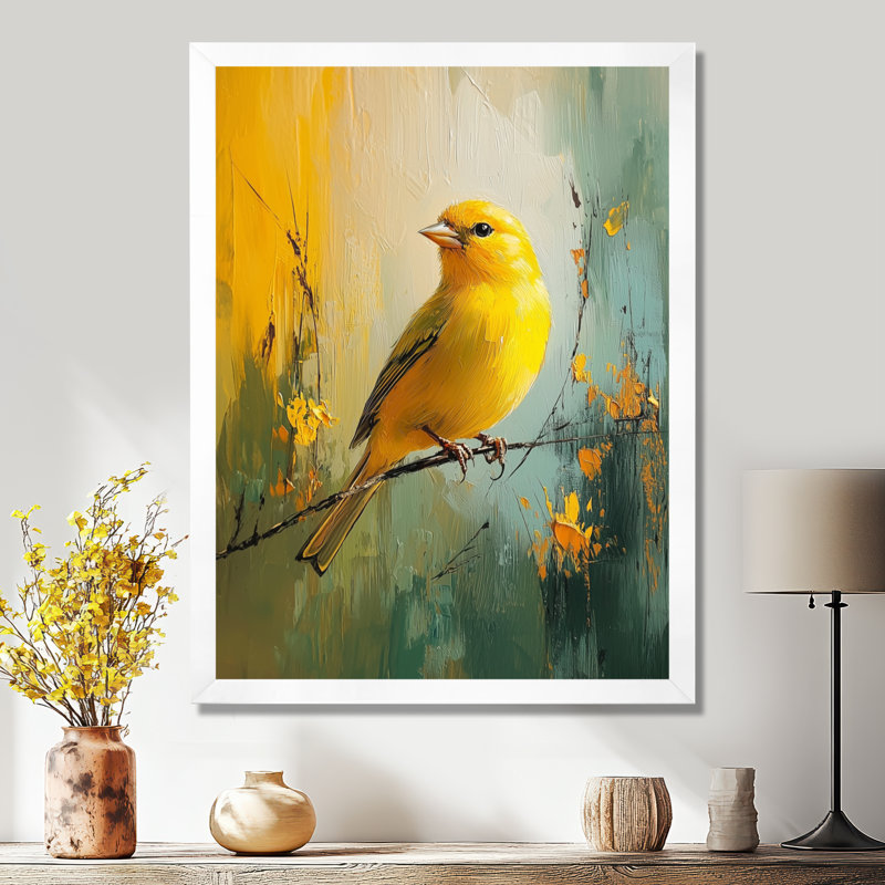 Cochran - Animals Canvas Prints, 44" H x 34" W, Single Picture Framed Print, White