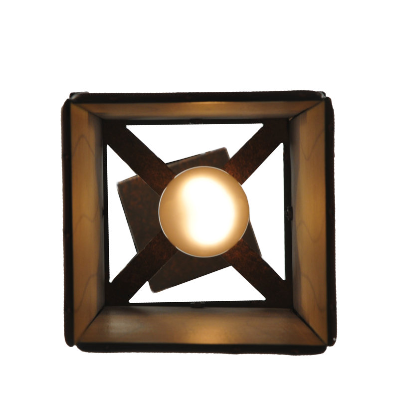 Greenbriar Oak 1 - Light Pendant, 125" H x 6.5" W x 6.5" D