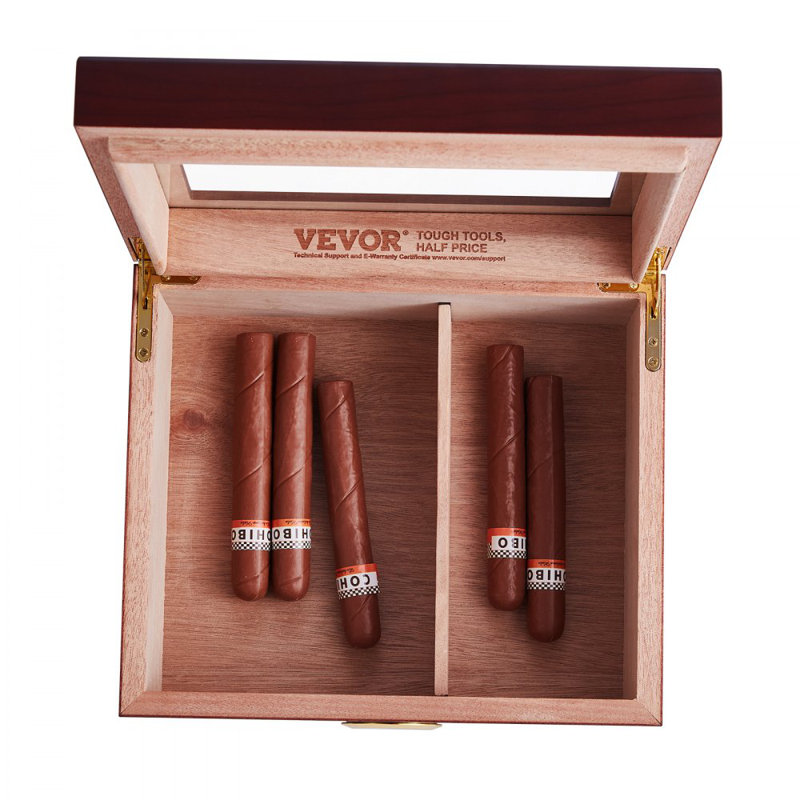 Humidificateur 50 cigares avec cidre et cèdre