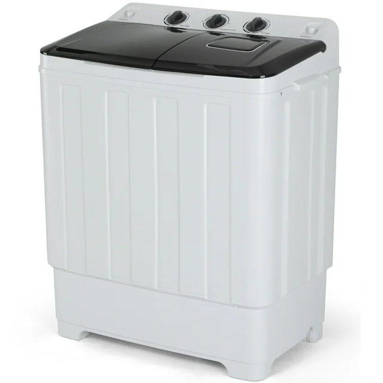 TABU 7.7lbs Mini Portable Washing Machine, Compact Washer with Timer  Control And Spinning Basket