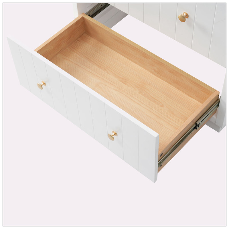 Meuble-lavabo blanc 30 po