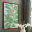 «Tropical Shell Ginger II», reproduction encadrée - bois massif-379404190-379404165